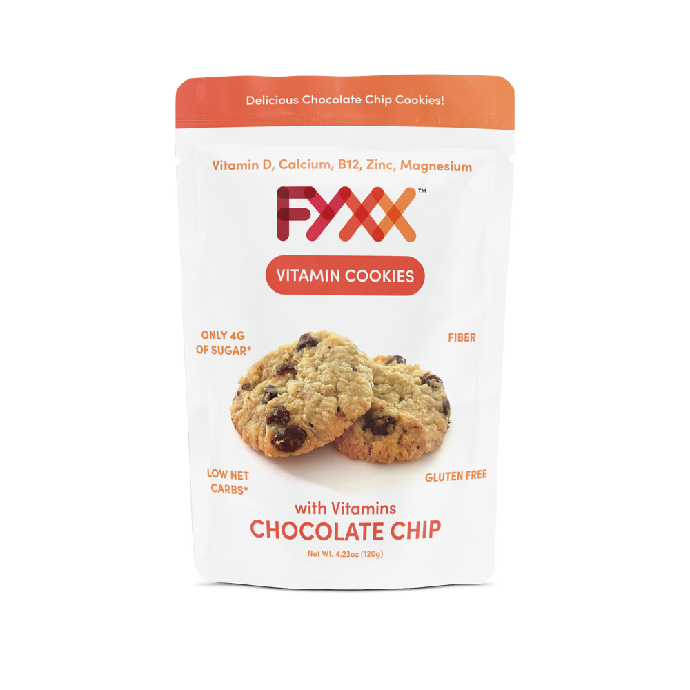 
                  
                    FYXX Vitamin Crispy Chocolate Chip Cookies
                  
                