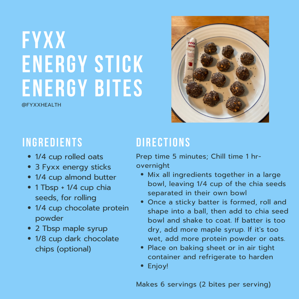 Delicious Energy Bites for On The Go Energy
