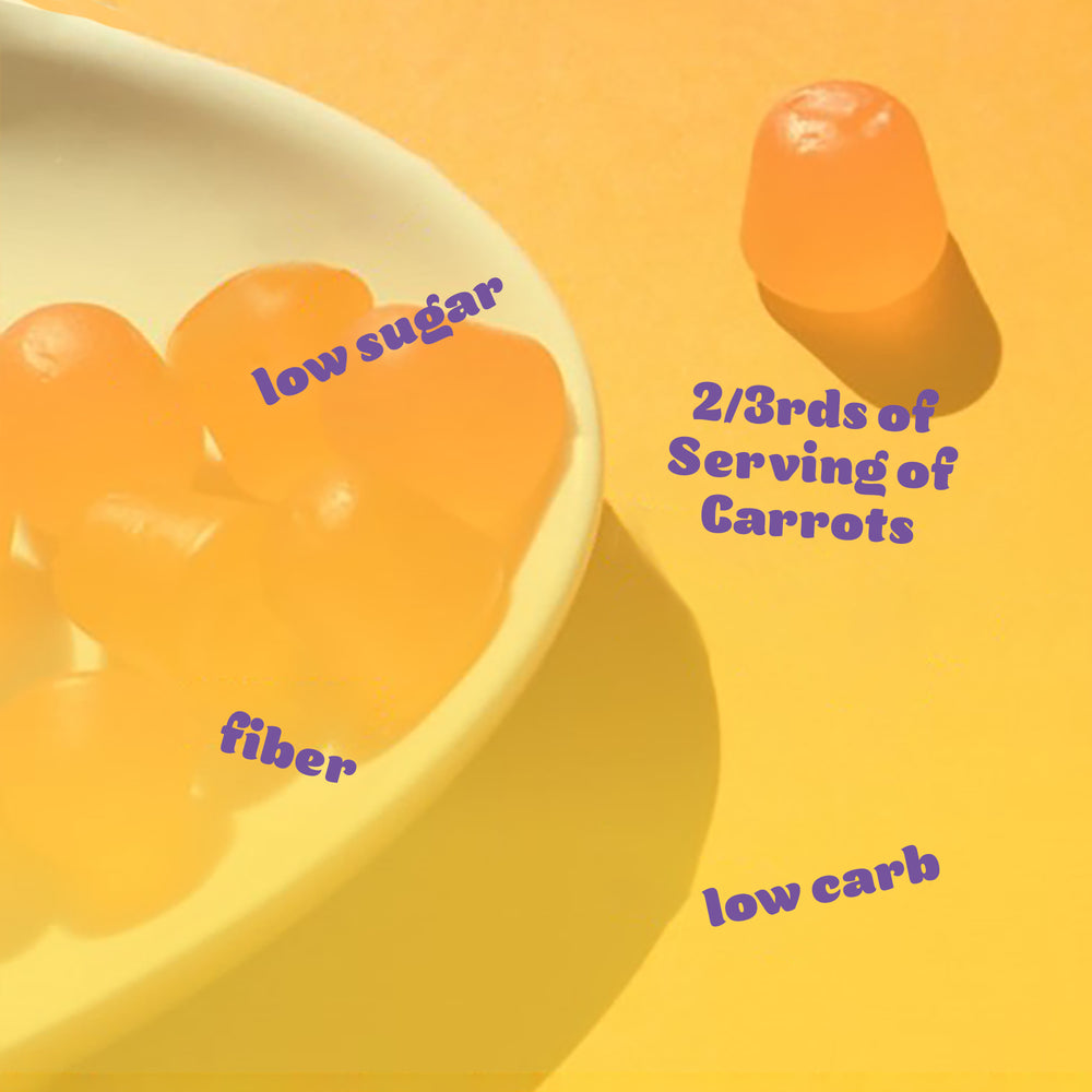 low sugar low carb fiber 2/3 servings of carrots FYXX Health