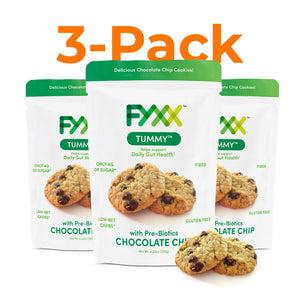 
                  
                    FYXX Tummy Chocolate Chip Cookies with Pre-Biotics 3 Pack
                  
                