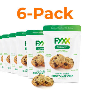
                  
                    FYXX Tummy Chocolate Chip Cookies with Pre-Biotics 6 Pack
                  
                