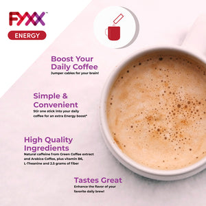 
                  
                    FYXX Energy Sticks Boost your daily coffee
                  
                