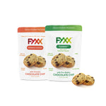 FYXX 2 Cookie Bundle with FYXX Vitamin Chocolate Chip Cookies and FYXX Tummy Chocolate Chip cookies