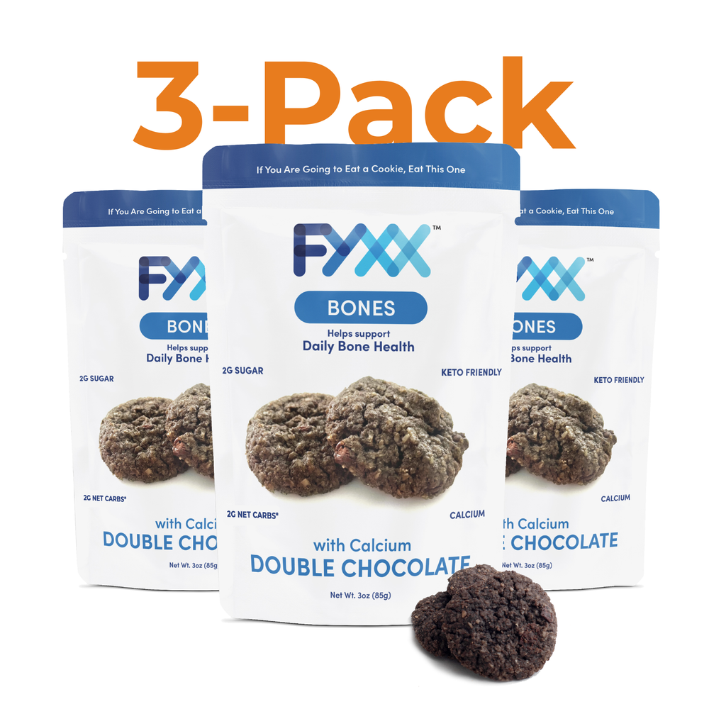 
                  
                    FYXX Bones Cookies with Calcium Double Chocolate 3 Pack
                  
                