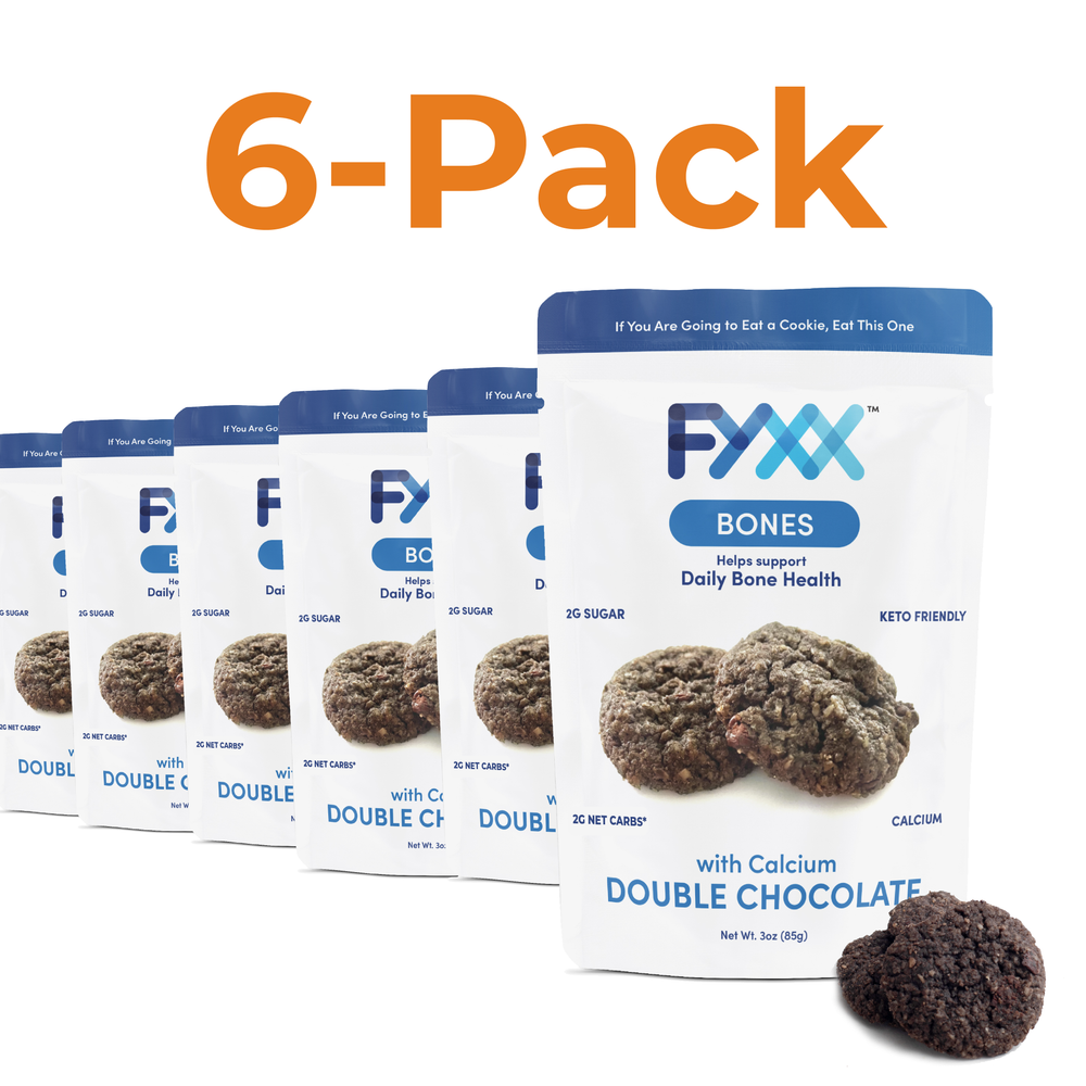 
                  
                    FYXX Bones Cookies with Calcium Double Chocolate 6 Pack
                  
                
